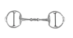 Stübben Bucephalus Olivenkopftrense doppelt gebrochen / 16mm Gebisslängegrösse: 13.5 cm
