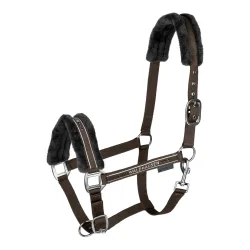 Waldhausen Halfter Elegant - Braun -  Grösse Pferd: Pony, Farbe: Braun