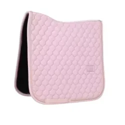 Kentucky, Kentucky Schabracke onion quilt rubber logo Dressur - Hellrosa -  Grösse: One Size, Farbe: Hellrosa