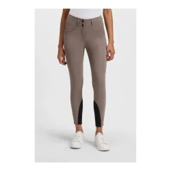 BOSS Equestrian Reithose Hailey Highwaist Vollbesatz Damen - Dark Pumice -  Grösse: M