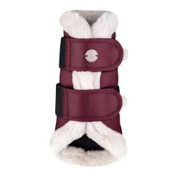Waldhausen Dressurgamaschen Comfort Light - Samtrot -  Grösse Gamaschen: XL