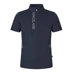 Kingsland Trainingshirt Nana Junior - Navy -  Grösse Bekleidung Kinder: 146/152