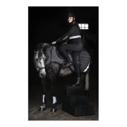 Horseware Ausreitdecke Amigo Reflectech Comp Sheet - grey/black Grösse Pferdedecken: S