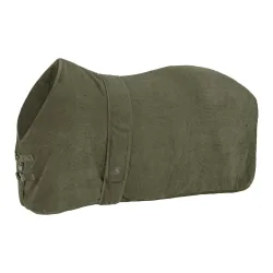 Eskadron Abschwitzdecke TERRY-ROBE Classic Sports 25 S/S - Dusty Olive -  Grösse Pferdedecken: S