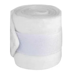 Waldhausen Fleecebandage Mini Shetty (4er-Set) - weiss Grösse: Mini Shetty, Farbe: Weiss