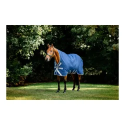 Horseware Weidedecke Wug Rhino 100g - Navy/Titanium Grey & Classic Blue -  Grösse Pferdedecken: 140 cm