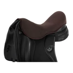 Acavallo Dressursitzschoner Classic Gel mit Dri-lex-Bezug - Braun -  Grösse Schabracken: M, Farbe: Braun