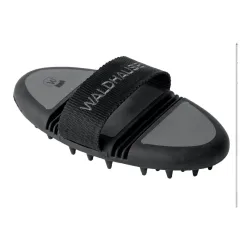 Waldhausen Massagestriegel Flex - Schwarz/Grau -
