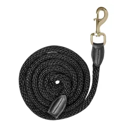 Waldhausen Führstrick Exclusive mit Karabinerhaken - Schwarz -  Farbe: Schwarz, Grösse: One Size