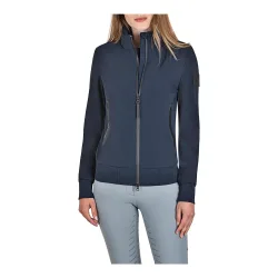 Equiline Bomberjacke Cassiec Damen - blue Grösse Bekleidung Damen: L