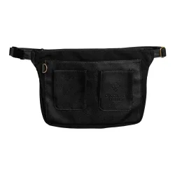 Grooming Deluxe Einflecht Bauchtasche Canvas - Black -  Grösse: One Size, Farbe: Black