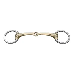 Sprenger Dynamic RS Olivenkopf Unterlegtrense 14 mm einfach gebrochen - Sensogan Gebisslängegrösse: 11.5 cm