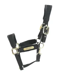 Kentucky Halfter Velvet - Schwarz -  Farbe: Schwarz, Grösse Pferd: Cob