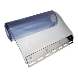 Kerbl Ersatzstreifen zu Streifenvorhang-Set - Blau Transparent -