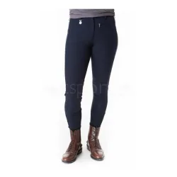 Pikeur Reithose Prisca Grip Kniebesatz Kinder - Nachtblau -  Farbe: Nachtblau, Grösse Kinder: 140