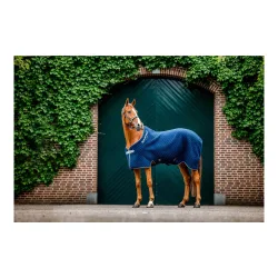 Horseware Coolerdecke Autumn - Navy/Navy & Silver -  Grösse Pferdedecken: 130 cm