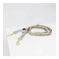 Kentucky Dogwear Hundeleine Velvet - Beige -  Länge: 2 m, Farbe: Beige