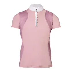 HKM Turniershirt Glam Kids - Altrosa -  Grösse: 128, Farbe: Altrosa
