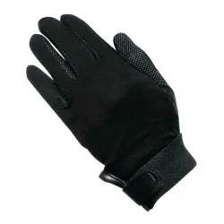 Waldhausen Reithandschuh Picot - schwarz Grösse Handschuhe: S
