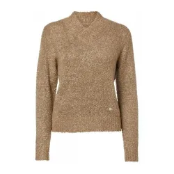 Mountain Horse, Mountain Horse Pullover Leah - Taupe -  Grösse: L