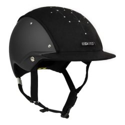Casco APART Brillant Reithelm - black