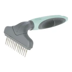 Kerbl Pet Entwirrungsstriegel einreihig - Mint/Grau -  Farbe: Mint/Grau, Grösse: One Size