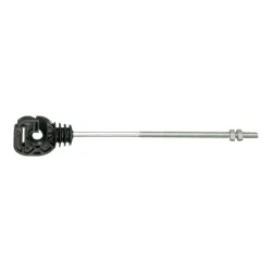 Lister Langstiel-Seil/Bandisolator metrisch WI 94/180/2 - M6 x 120 mm - Schwarz -