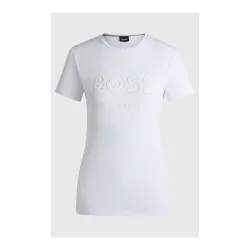 BOSS Equestrian T-Shirt Maya Damen - White -  Farbe: White, Grösse Bekleidung Damen: XXS