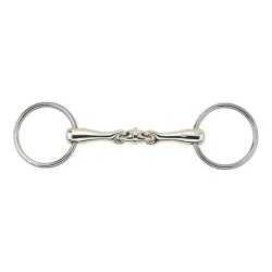 Sprenger Trense WH Ultra Sensogan doppelt gebrochen -16mm - Silber/Gold -  Gebisslängegrösse: 14.0 cm
