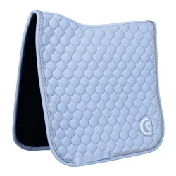 Kentucky Schabracke onion quilt 3D logo Dressur - Hellblau -  Grösse: One Size, Farbe: Hellblau
