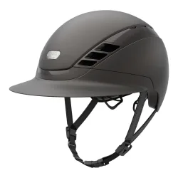 Abus Reithelm AirLuxe PURE LV - matt metallic mocca -  Grösse: 55-57 cm, Farbe: matt metallic mocca