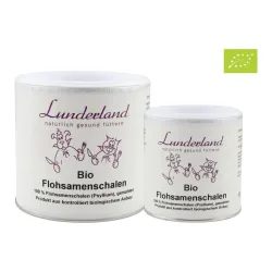 Lunderland Bio-Flohsamenschalen - Einzelfuttermittel für Hunde und Katzen Inhalt: 350 g