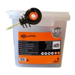 Gallagher Ringisolator XDI - Schwarz -