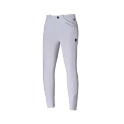 Kingsland Reithose KLKonrad Classic Kniegrip Boys - weiss Grösse Kinder: 122/128, Farbe: Weiss