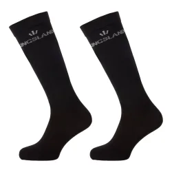 Kingsland Dressur Turnier Socken KLMona 2-Pack - Black -