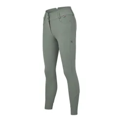 Kingsland Reithose KLKira H-Shape regular Kniegrip Damen - Green Agave -  Grösse: 34