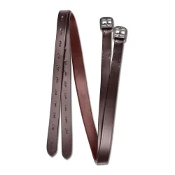 Star Steigbügelriemen Leder 2.2 cm - Braun -  Farbe: Braun, Länge: 120 cm