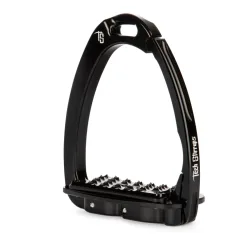 Tech Stirrups Sicherheitssteigbügel Venice Evo (Paar) - schwarz/schwarz Steigbügel Grösse: Erwachsene, Farbe: Schwarz/Schwarz