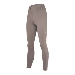 Kingsland Reitleggins KLLea F-Tec 5 Vollgrip Damen - Brown Iron -  Grösse: XS