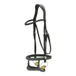Stübben Zaum 2700 Pro Jump Tandem - schwarz Grösse: WB