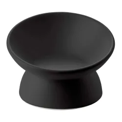 Stylecats by Hunter Keramik-Katzennapf Langa - Schwarz -  Grösse: 90 ml, Farbe: Schwarz