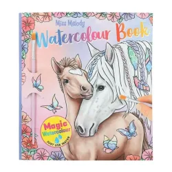 Miss Melody Wasserfarben Malbuch - Bunt -