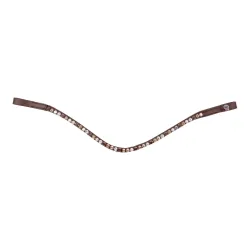 Waldhausen Stirnband Glam X-Line - Braun/Pfirsich -  Grösse: WB