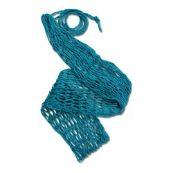 Waldhausen Heunetz gross - Azurblau -  Grösse: 140 x 80 cm, Farbe: Azurblau