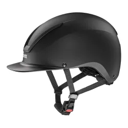 Uvex Reithelm ixxo active - Black Matt -  Reithelmgrössen: 54-56, Farbe: Black Matt