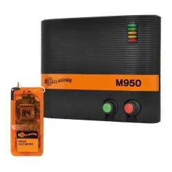 Gallagher M950 Weidezaungerät inkl. Digital Voltmeter - Schwarz -