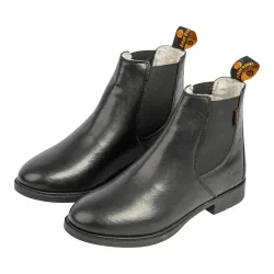 Marengo Reitstiefelette Classic Winter Kunstleder - Schwarz -  Schuhgrösse: 35