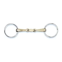 Stübben Unterlegtrense/ Wassertrense doppelt gebrochen Sweet Copper Gebisslängegrösse: 12.0 cm, Stärke: 12 mm
