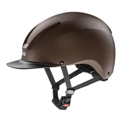 Uvex Reithelm ixxo active - Brown Matt -  Reithelmgrössen: 54-56, Farbe: Brown Matt