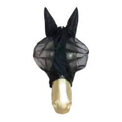 Kentucky, Kentucky Fliegenmaske Slim Fit - Schwarz -  Grösse Pferd: WB, Farbe: Schwarz